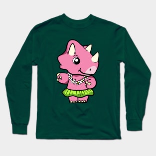 Hula Dino Long Sleeve T-Shirt